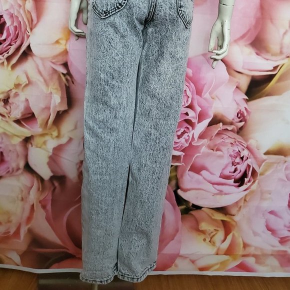 LEE VINTAGE ACID WASH GREY JEANS - Picture 5 of 11